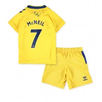 Everton Dwight McNeil #7 Tredje sæt Børn 2022-23 Kortærmet (+ Korte bukser)